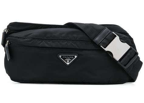 prada fanny pack nylon|prada nylon backpack sale.